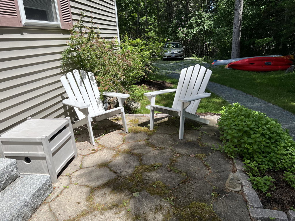 Back patio