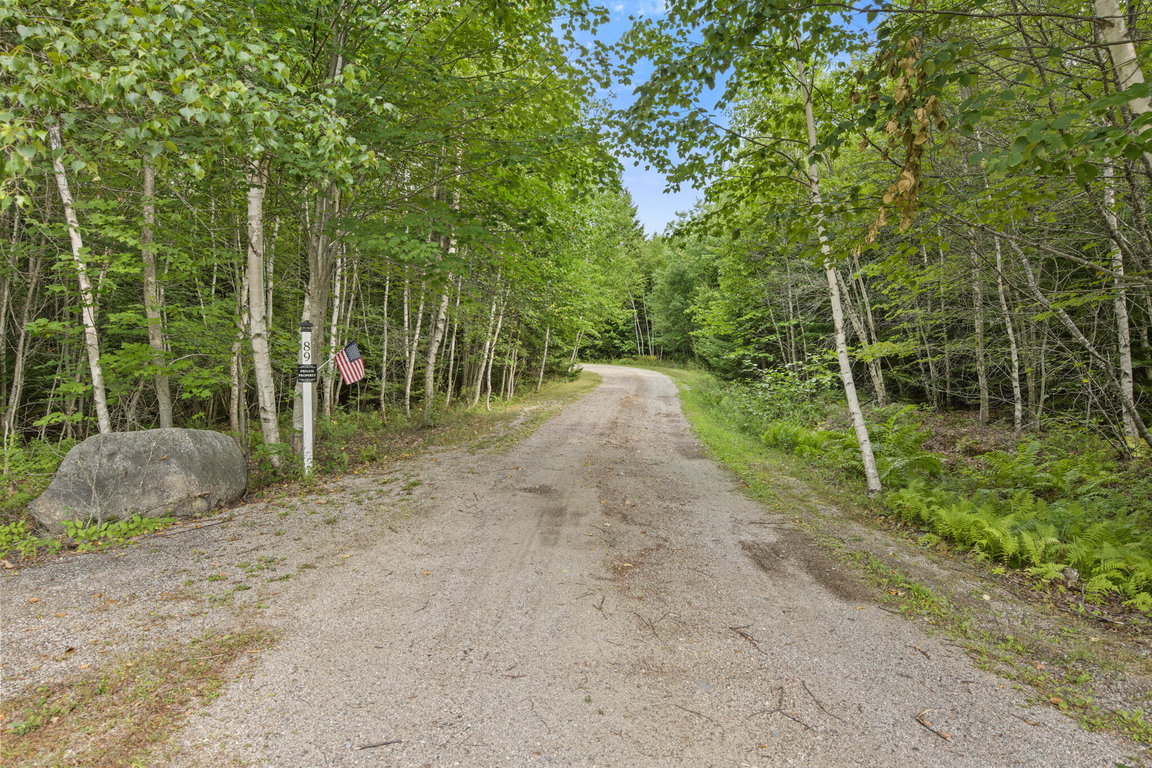 Driveway entrance