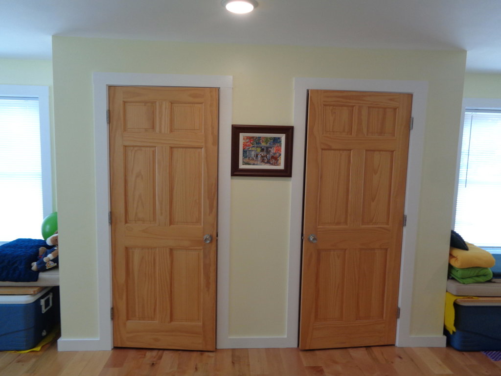 Double closets bedroom 1