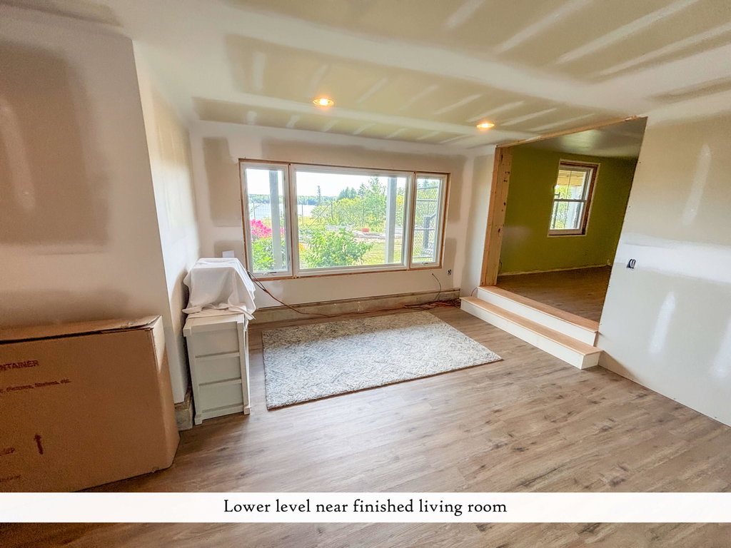 Lower Level Near Finished Living Room (1