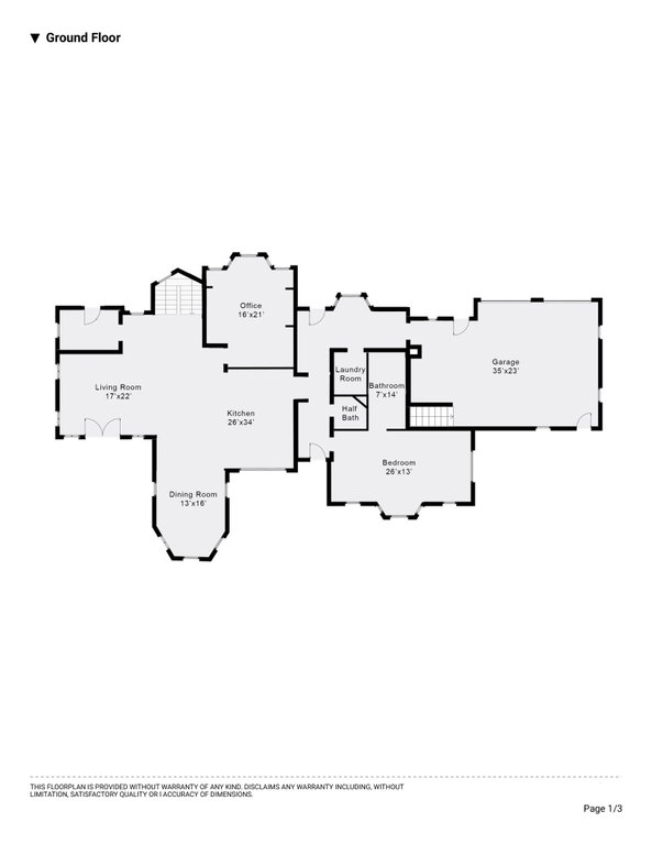 GROUND FLOOR PLAN