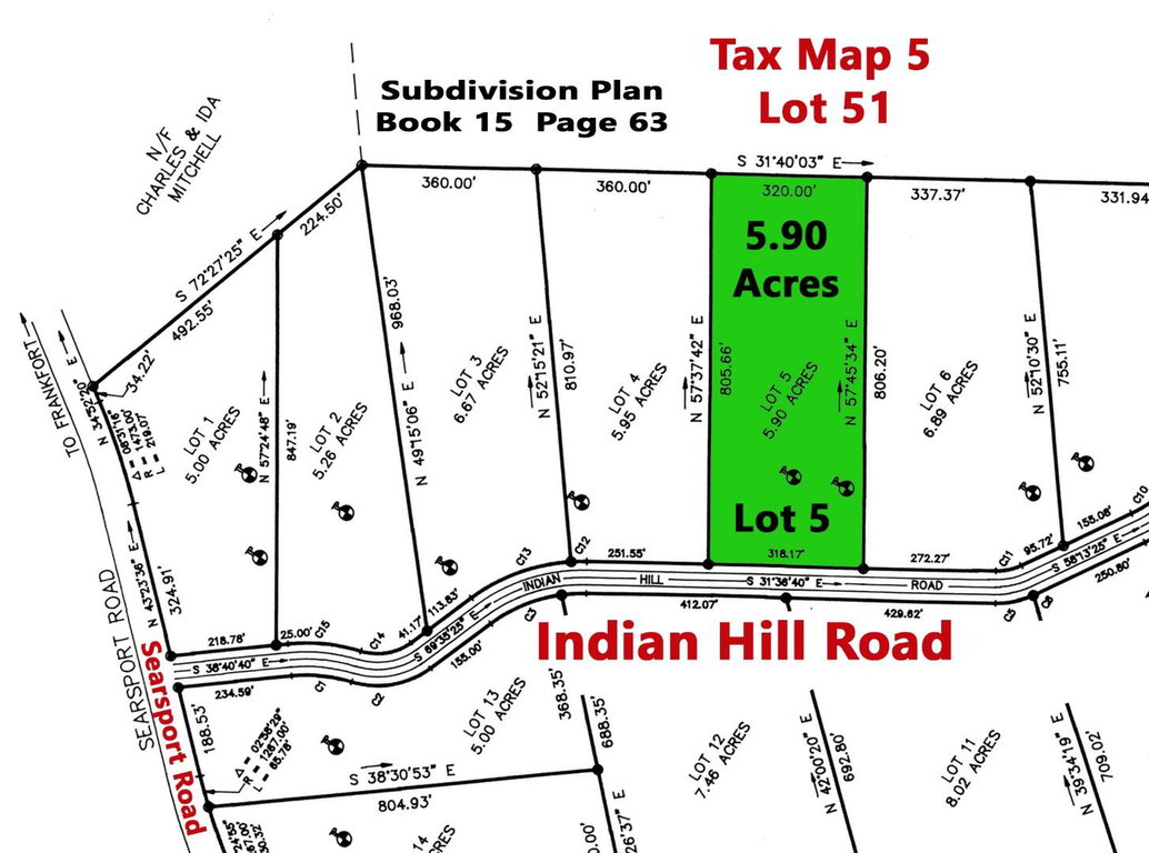 Lot# 51 Indian Hill Lane Frankfort