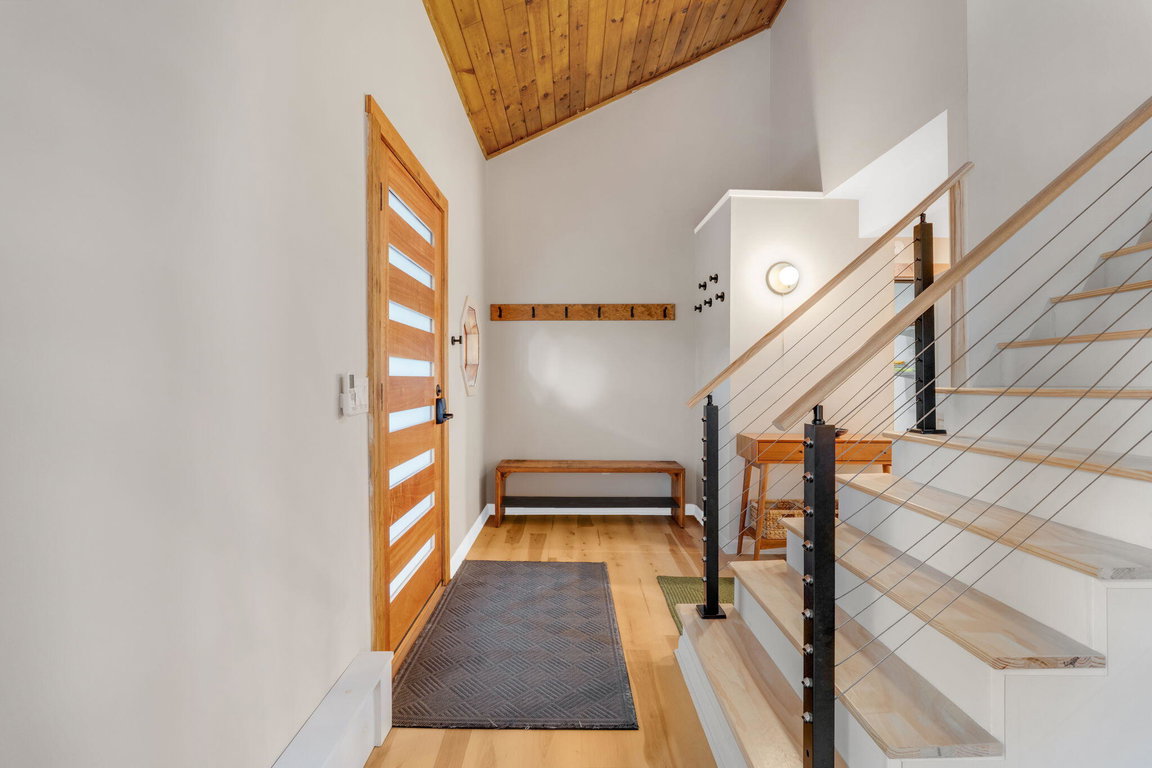 front door to stairs