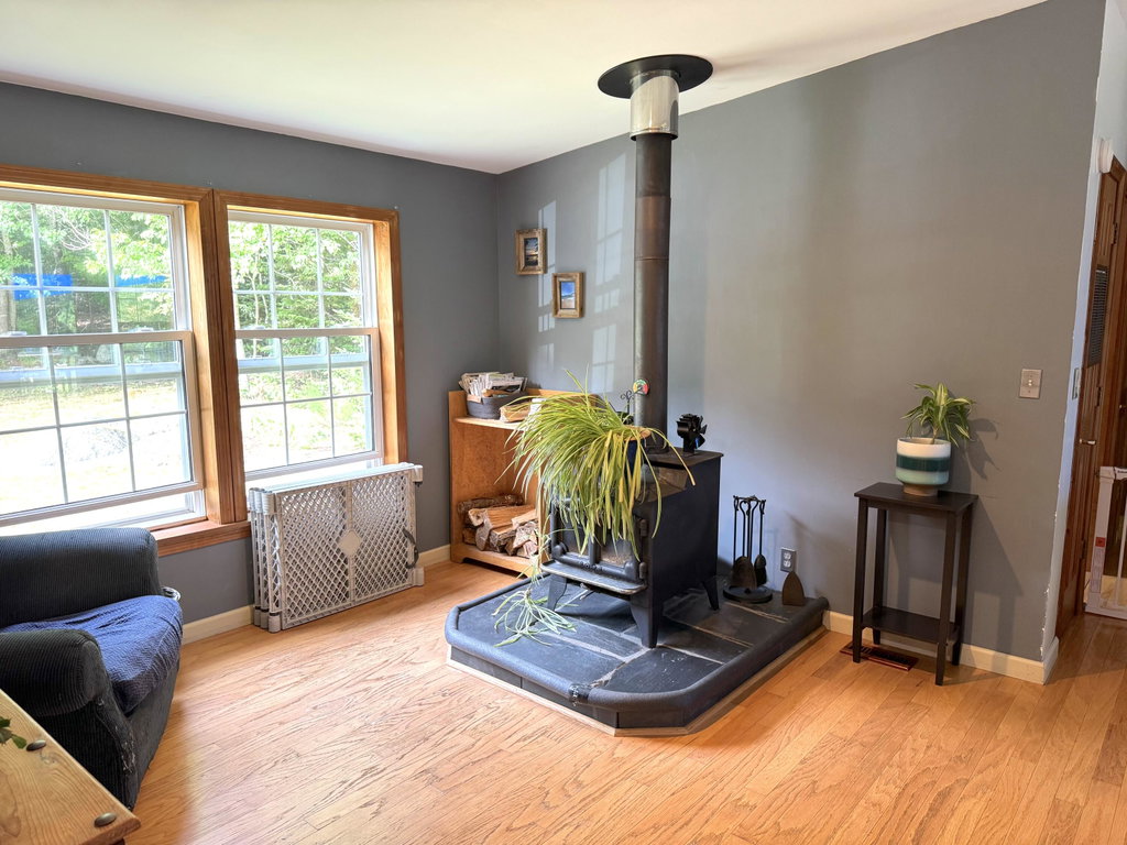 wood stove
