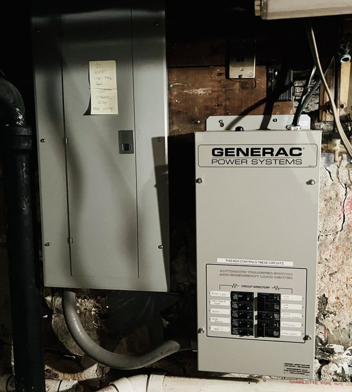 Circuit breakers & Generac