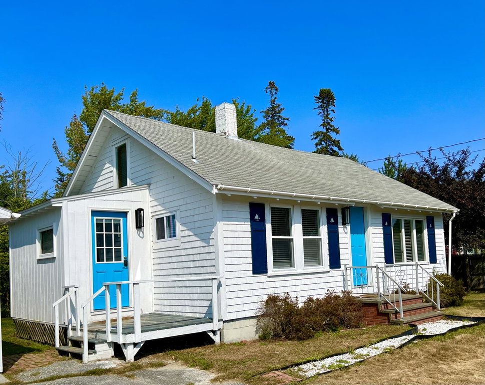 Exterior front & side
