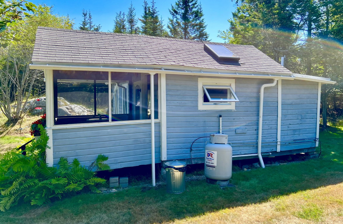 Exterior Side of Cottage