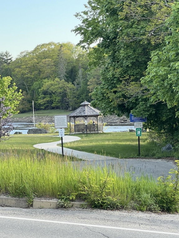 Ellsworth Harbor Park across the road