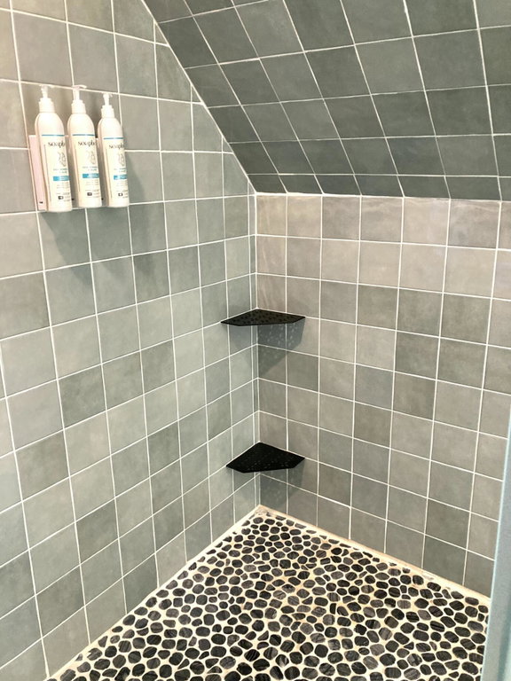 Shower detail.