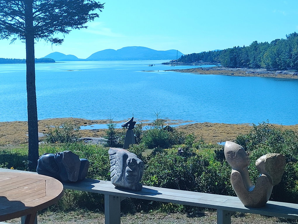 View from deck