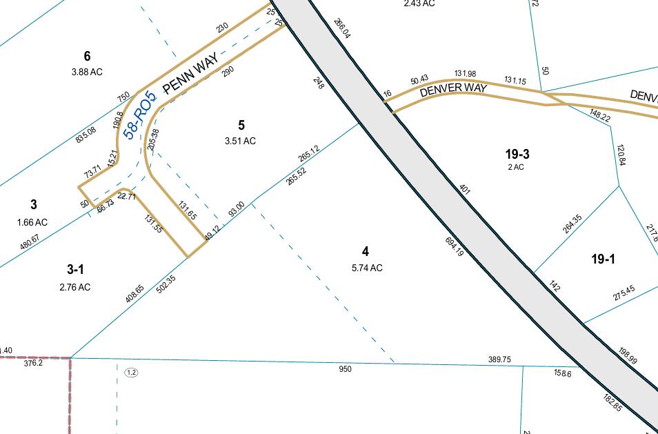 428 Bangor Road Tax Map 2
