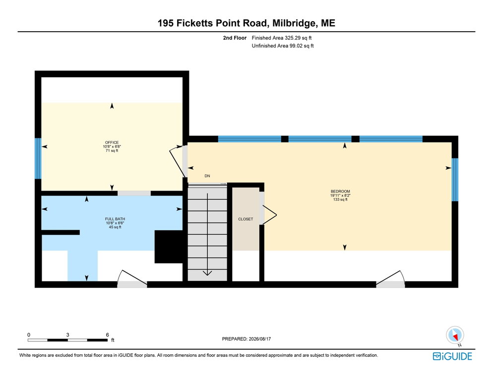 2nd Floor Floor Plan ~ 195 Ficketts Poin