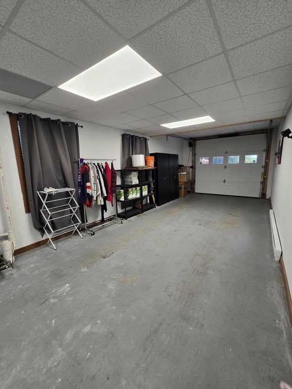 one bay of attached garage
