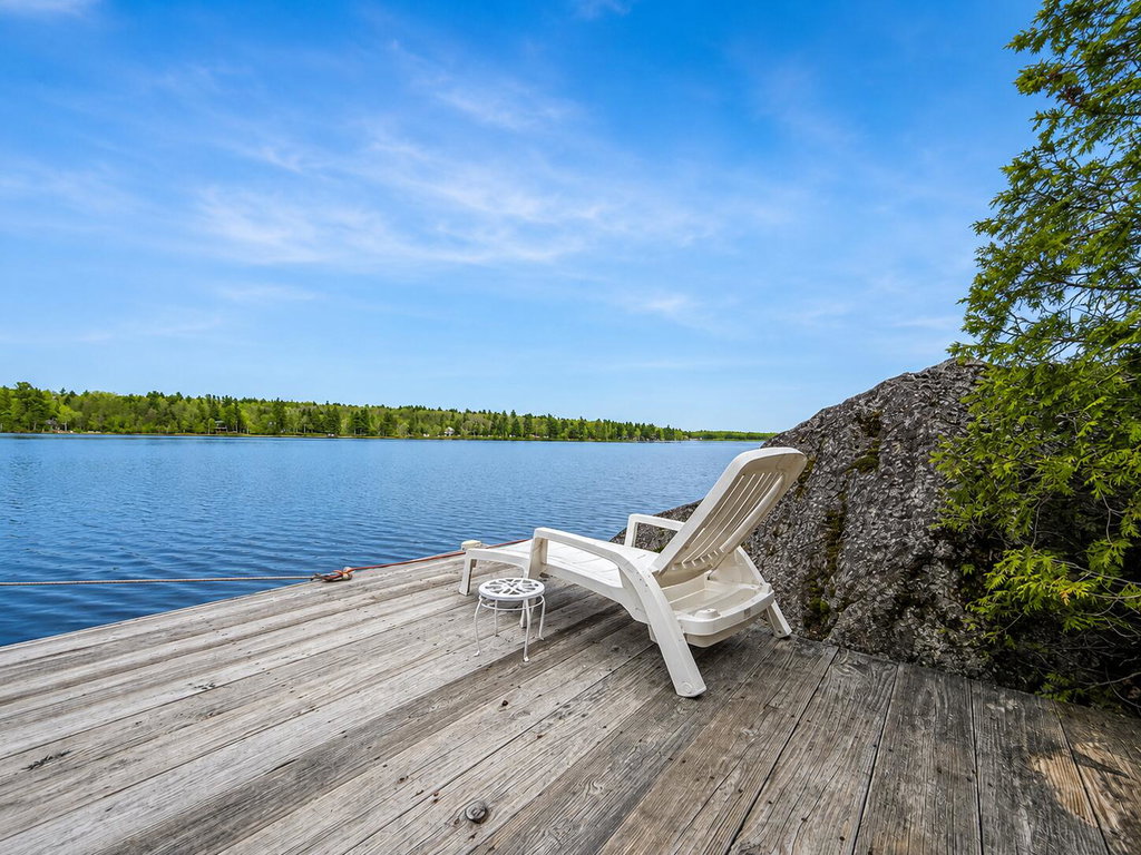 View of Beech Hill Pond off dock